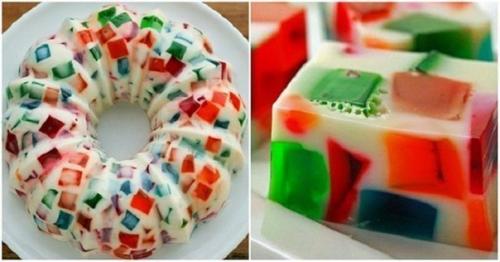 5 ярких желейных десерта к праздничному столу. 01