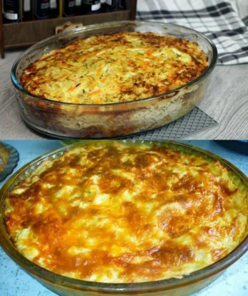 В том случае, если есть кабачки, тогда не ломайте голову, готовьте вкуснейшую простую запеканку. 
