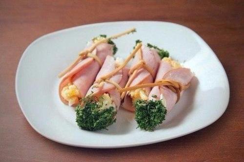 Закуска Вкусные Свитки.