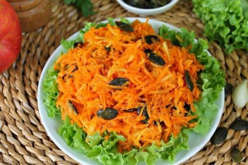 Салат Оранжевое Чудо.