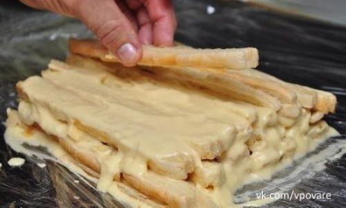 Торт Слоеное Полено. 03