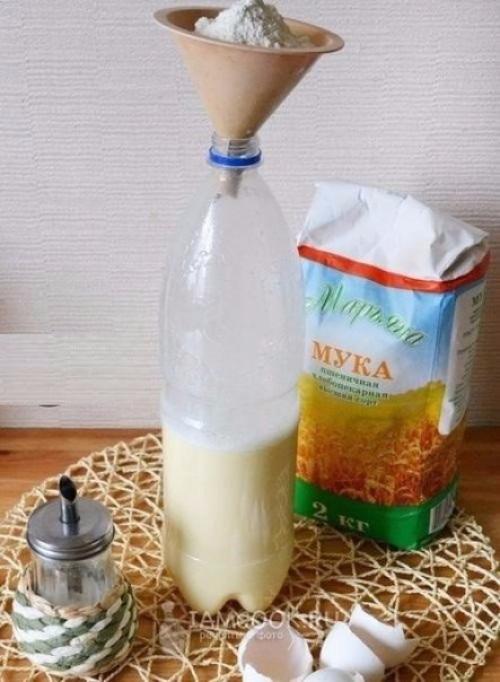Мы готовим самый простые блины. 02