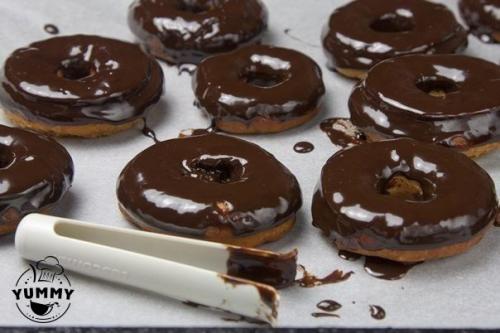 Пончики дома.  Ингредиенты: