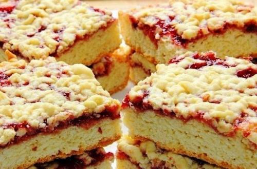 Кучерявый пирог с вареньем. 02