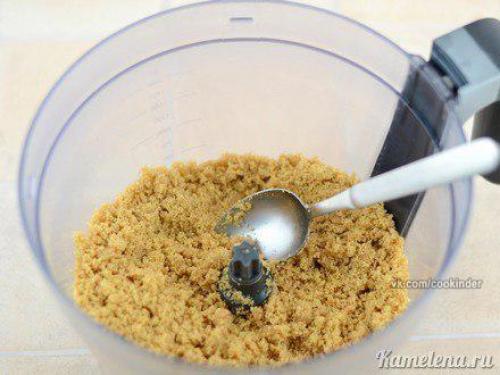 Двухцветный творожный торт (без выпечки). 01