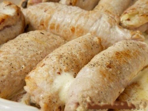 Рулетики мясные к праздничному столу. Рулетики мясные к праздничному столу.