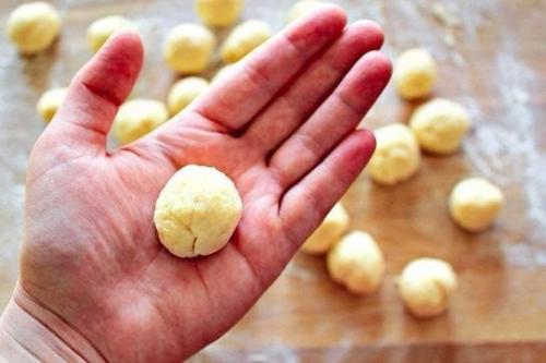 Мини - булочки с сыром и чесноком. 04