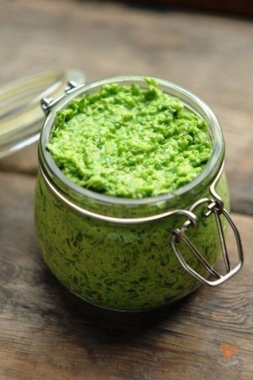 Чесночная паста.  Ингредиенты: