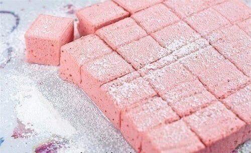 Клубничный Рахат-лукум.  Ингредиенты: 03