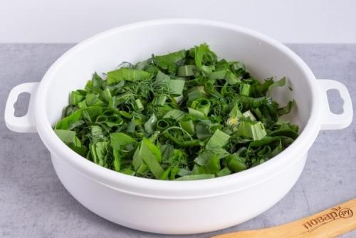 Зеленый салат без майонеза. 02
