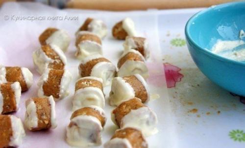 Конфеты с банановой начинкой. 09