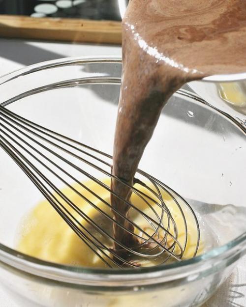 Шоколадный пудинг.  Отличный рецепт приготовления десерта из шоколада, яиц и молока. 07