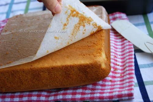 Нежное пирожное Lamington. 05