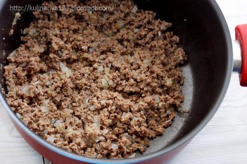 Бульон с яичными хлопьями + пирожки. 03