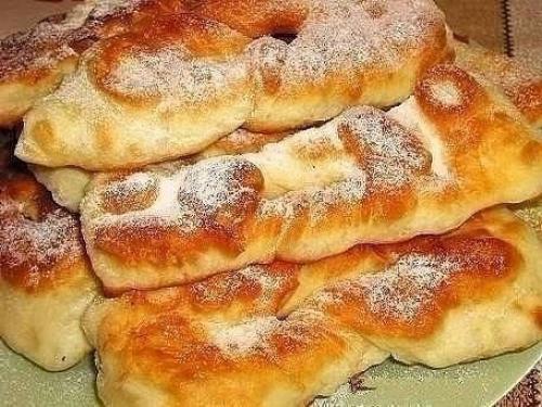 Простой рецепт пышного хвороста на кефире. 04 Простой рецепт пышного хвороста на кефире. 04