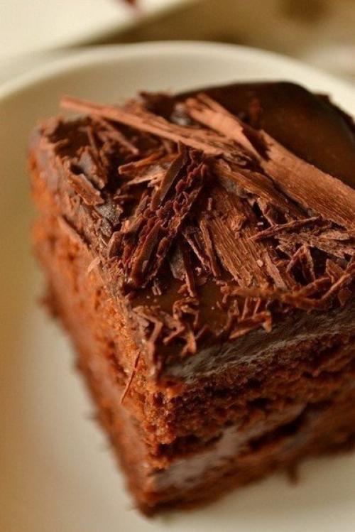 Супер - влажный шоколадный пирог (без яиц). 02