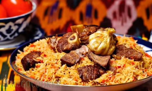 Узбекский плов.  Ингредиенты.