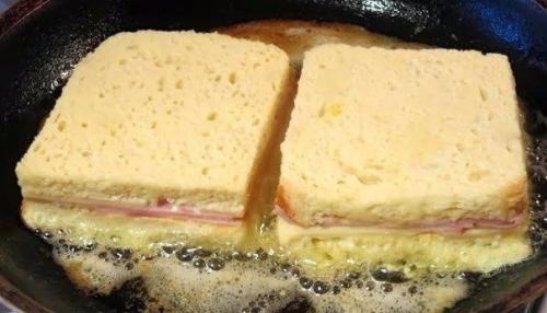 Горячий бутерброд Сырный. 06