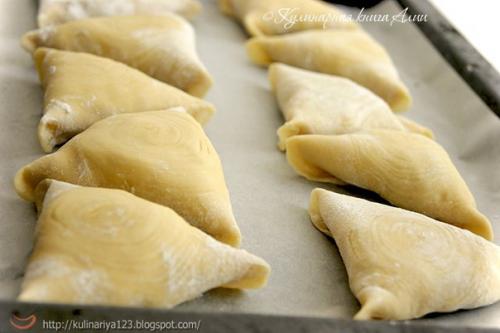 Слоеная самса (настоящая, узбекская). 09