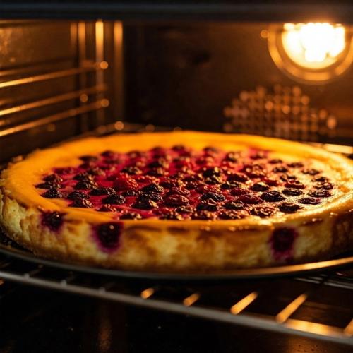 Творожный заливной пирог с ягодами: нежность, которая тает во рту! 06 Творожный заливной пирог с ягодами: нежность, которая тает во рту! 06