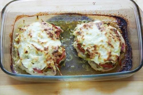 Куриная грудка под шубой.