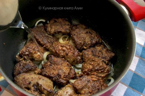 Нежнейшие отбивные из печени. 08