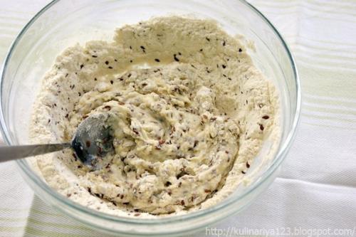 Крекеры с семенами льна. 04 Крекеры с семенами льна. 04