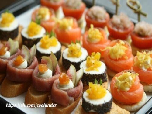 11 самых быстрых закусок на праздник.