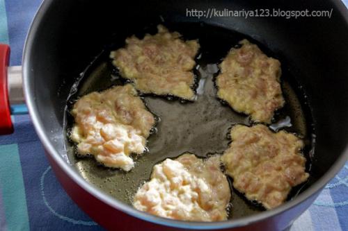 Куриные Растрепки.  Продукты. 04