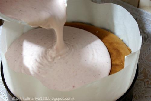 Торт Бананово - Клубничное Искушение. 05 Торт Бананово - Клубничное Искушение. 05