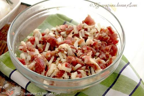 Слоеная самса (настоящая, узбекская). 03