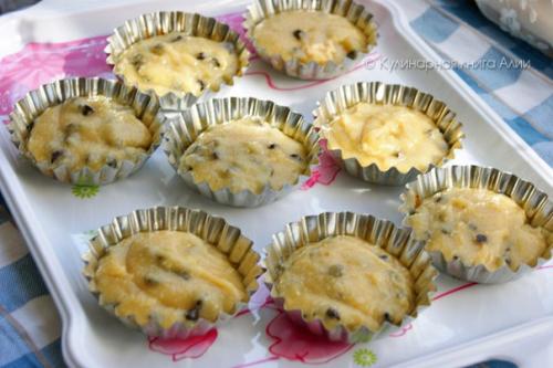 Миндальный кекс на белках. 08