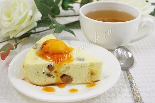 Творожная запеканка в мультиварке.