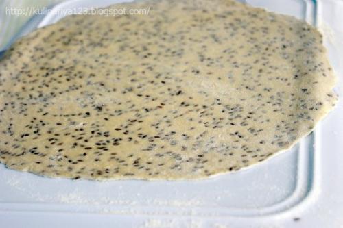 Крекеры с семенами льна. 06 Крекеры с семенами льна. 06