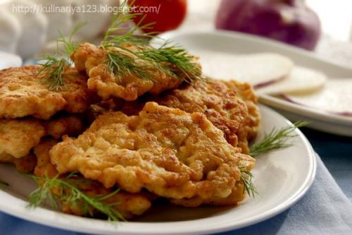 Куриные Растрепки.  Продукты. 05