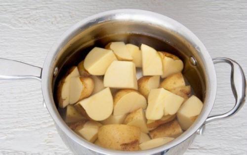 Запеченный картофель с мясом. 01