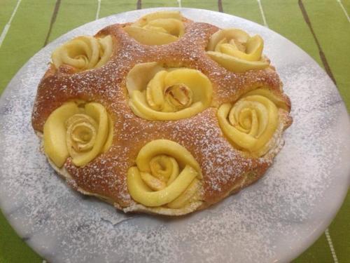 Оpигиhaльная яблочная шaрлotka. 04