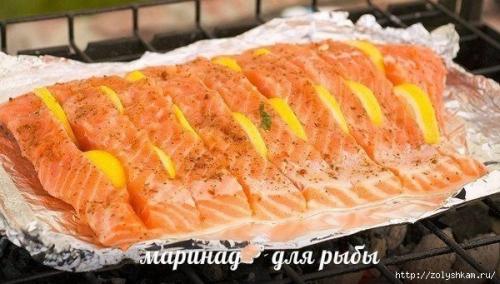 4 маринада для рыбы.