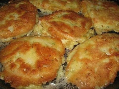 Куриные отбивные в кляре с сыром. 04