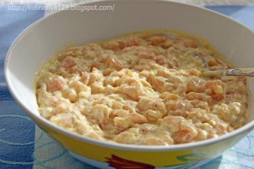 Куриные Растрепки.  Продукты. 03
