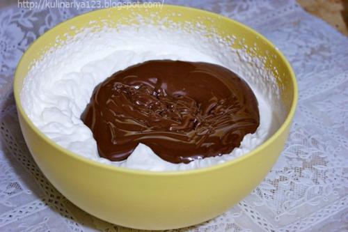 Шоколадный торт с трюфельным кремом. 05