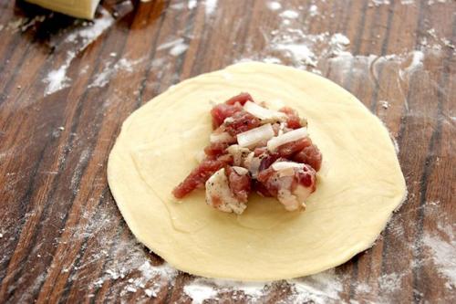 Слоеная самса (настоящая, узбекская). 07