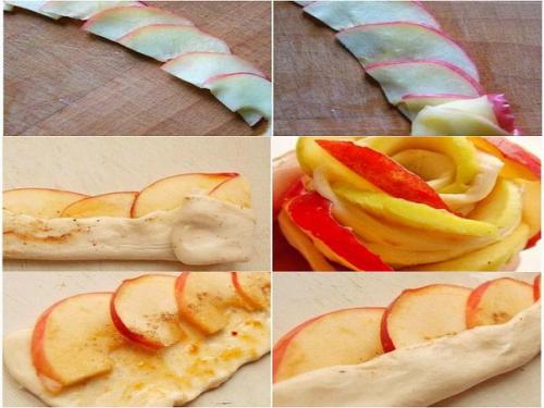 Оpигиhaльная яблочная шaрлotka. 06