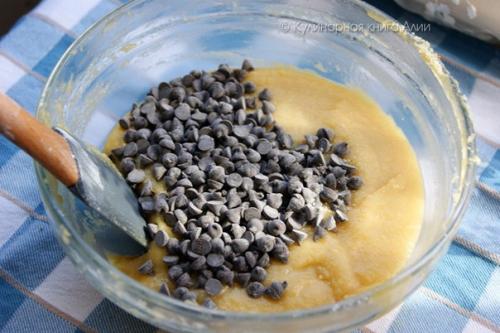 Миндальный кекс на белках. 06