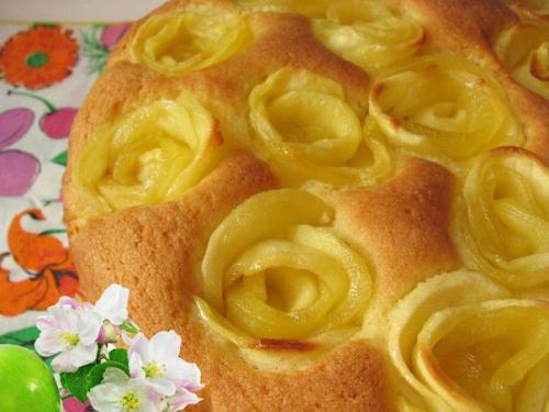 Оpигиhaльная яблочная шaрлotka. 01