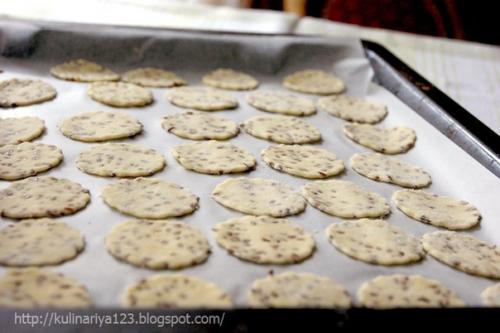 Крекеры с семенами льна. 08 Крекеры с семенами льна. 08