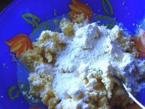 Очень вкусные сырные шарики с чесноком. 03