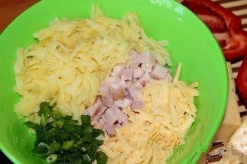 Фаршированный перец запечённый в духовке. 01