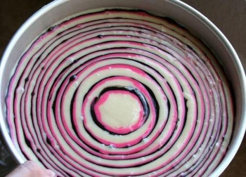 Пирог на кефире Зебра. Классический пирог "Зебра" на кефире.