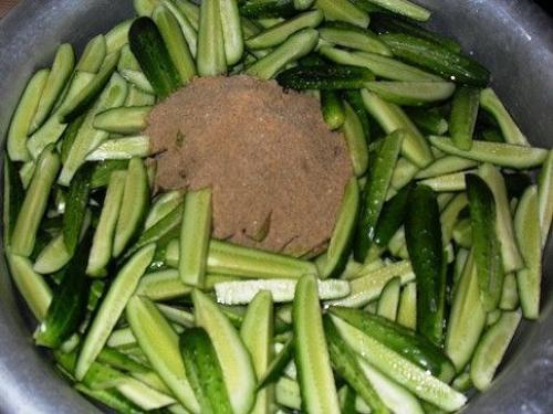 Огурцы в горчичной заливке. 03